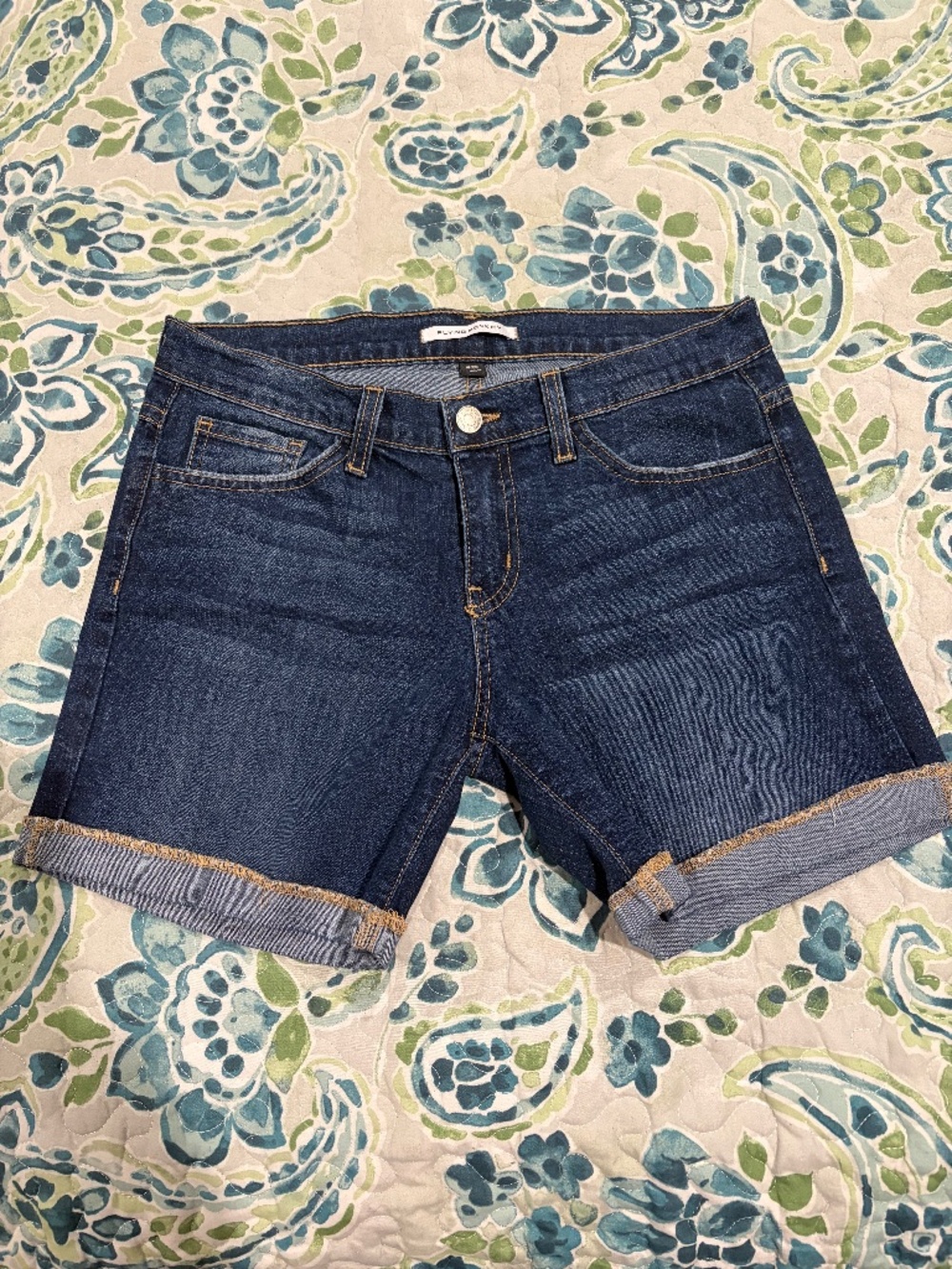 Flying Monkey denim shorts